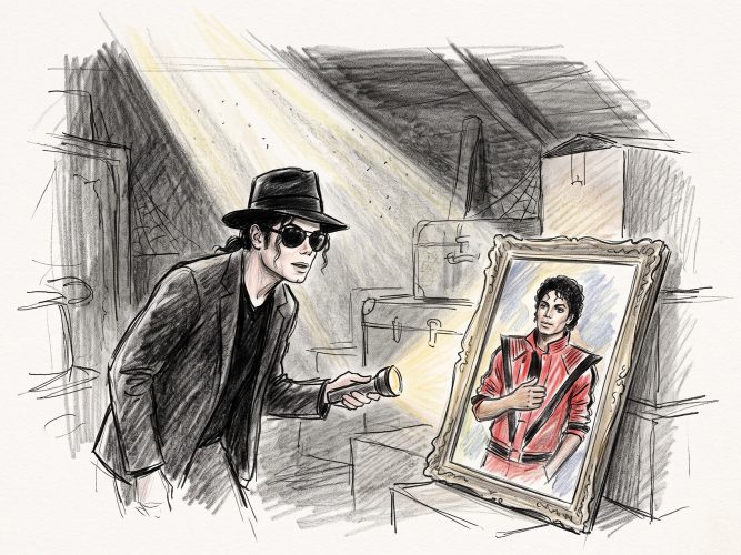 Discovering His Past Self