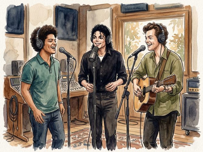 Michael, Bruno, Harry