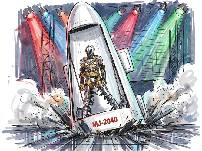 HIStory Tour Spaceship
