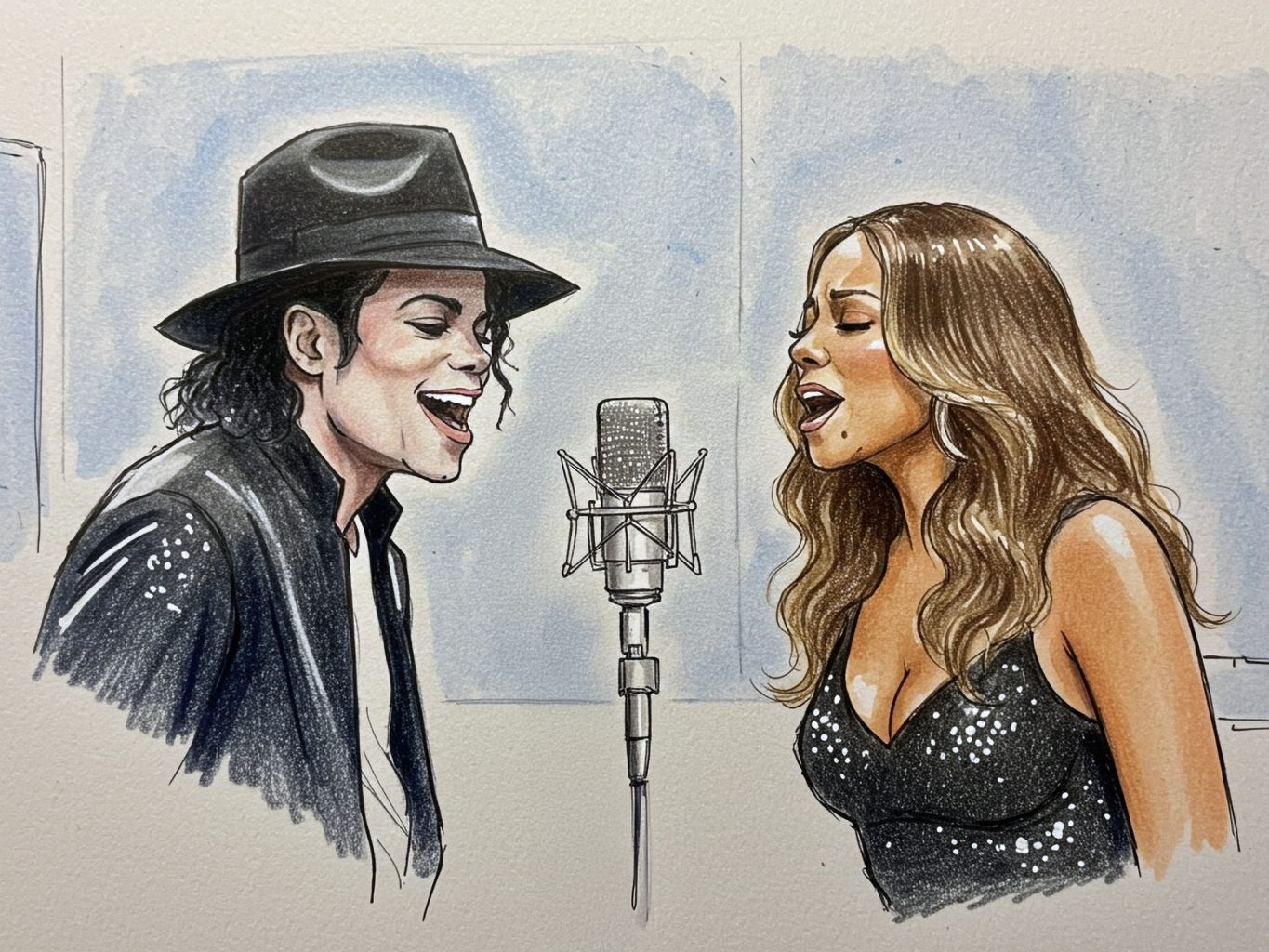 Duetting With Mariah Carey