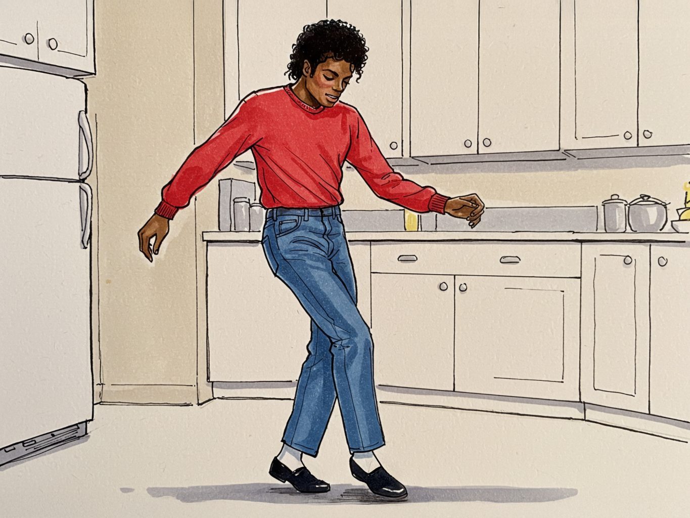 Practicing The Moonwalk