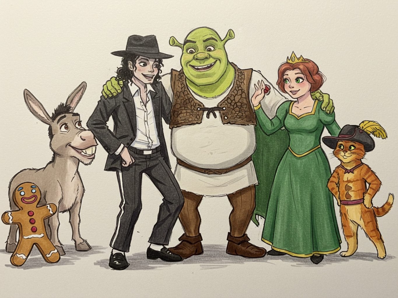 Shrek and Friends