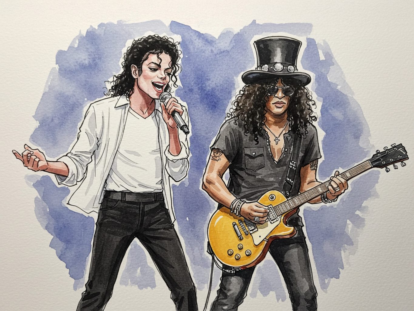 MJ & Slash