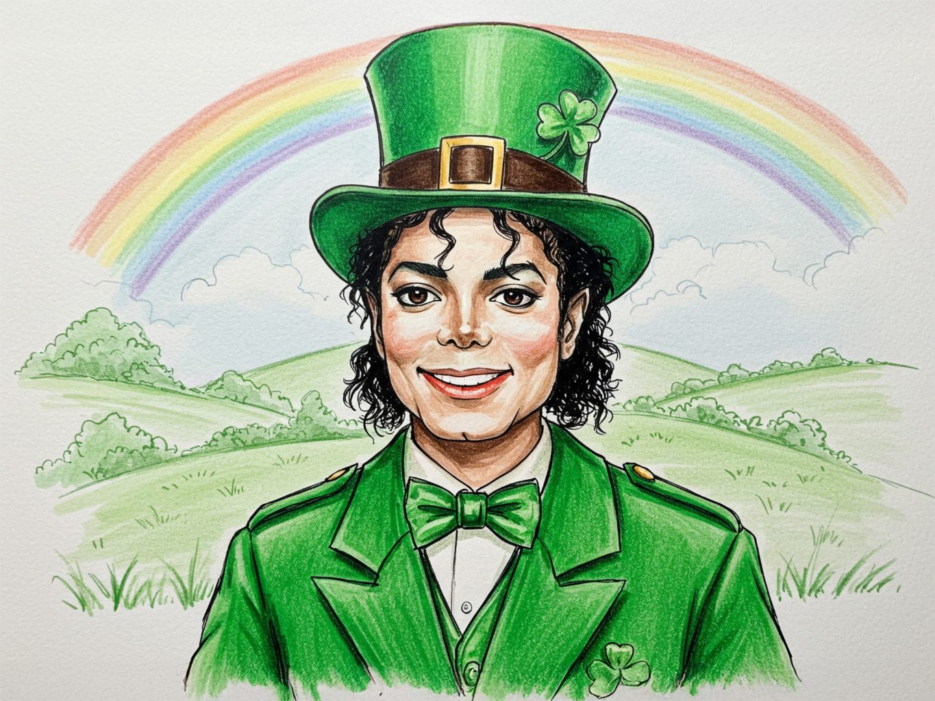 Michael magic and Irish cheer