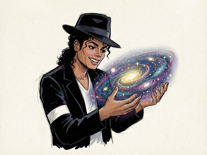 The Universe In His Hands